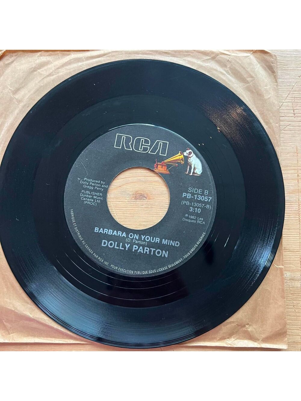 Dolly Parton - Barbara on your Mind/Single Women 45rpm VG+ R89